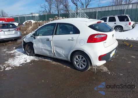 2016 Kia Rio Lx z USA, uszkodzony, nr VIN KNADM5A37G6639587
